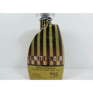 DEVOTED CREATIONS IGNITE NOIR HOTTEST TINGLE BLACKEST BRONZING TANNING LOTION